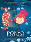 illustration de film Ponyo sur la falaise