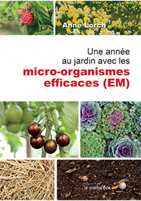 illustration de livre Une année au jardin avec les micro-organismes efficaces (EM)