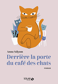 illustration de livre Derrière la porte du Café des chats