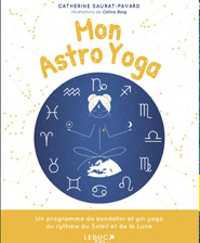 illustration de livre Mon astro yoga