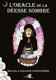 illustration de livre L'oracle de la déesse sombre