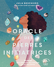 illustration de livre L'Oracle des pierres initiatrices