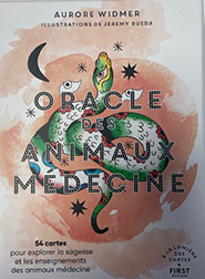 illustration de livre L'Oracle des animaux médecine