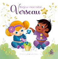 illustration de livre Bonjour mon bébé Verseau 