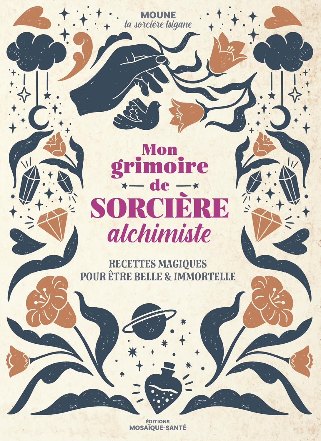 illustration de livre Mon grimoire de sorcière alchimiste