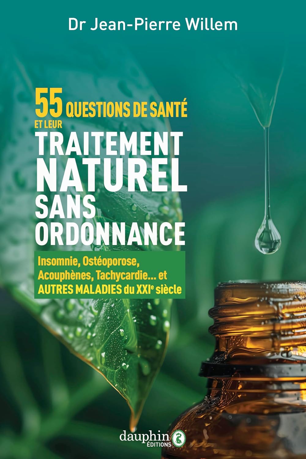 illustration de livre 55 questions de santé et leur traitement naturel sans ordonnance