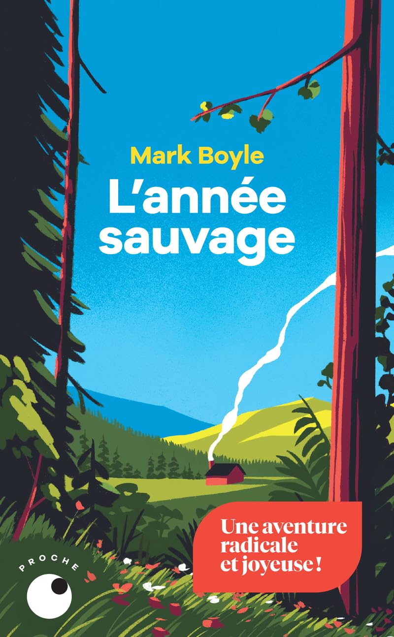 illustration de livre L'année sauvage