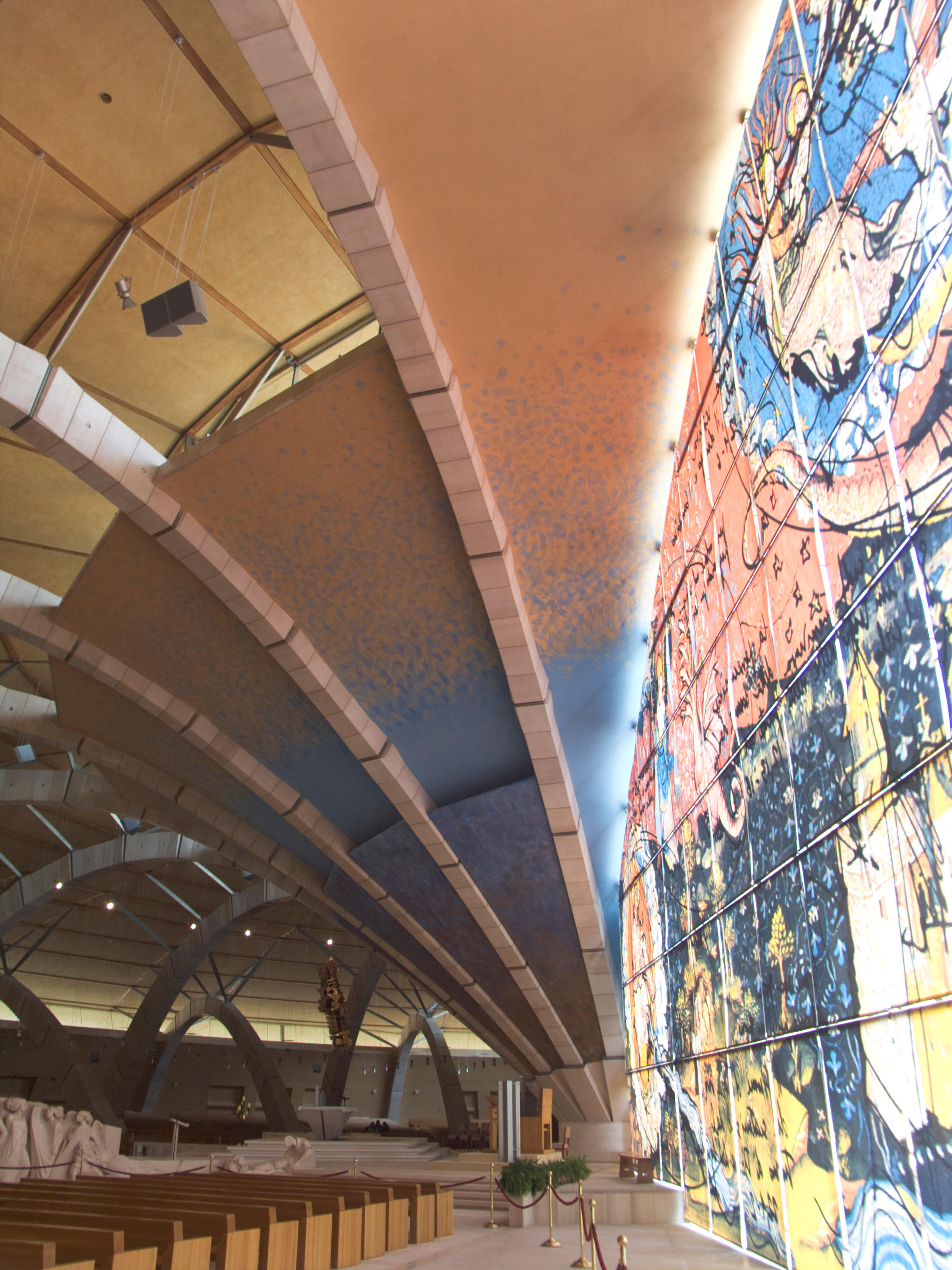 Eglise du pèlerinage de Padre Pio, l’architecte Renzo Piano