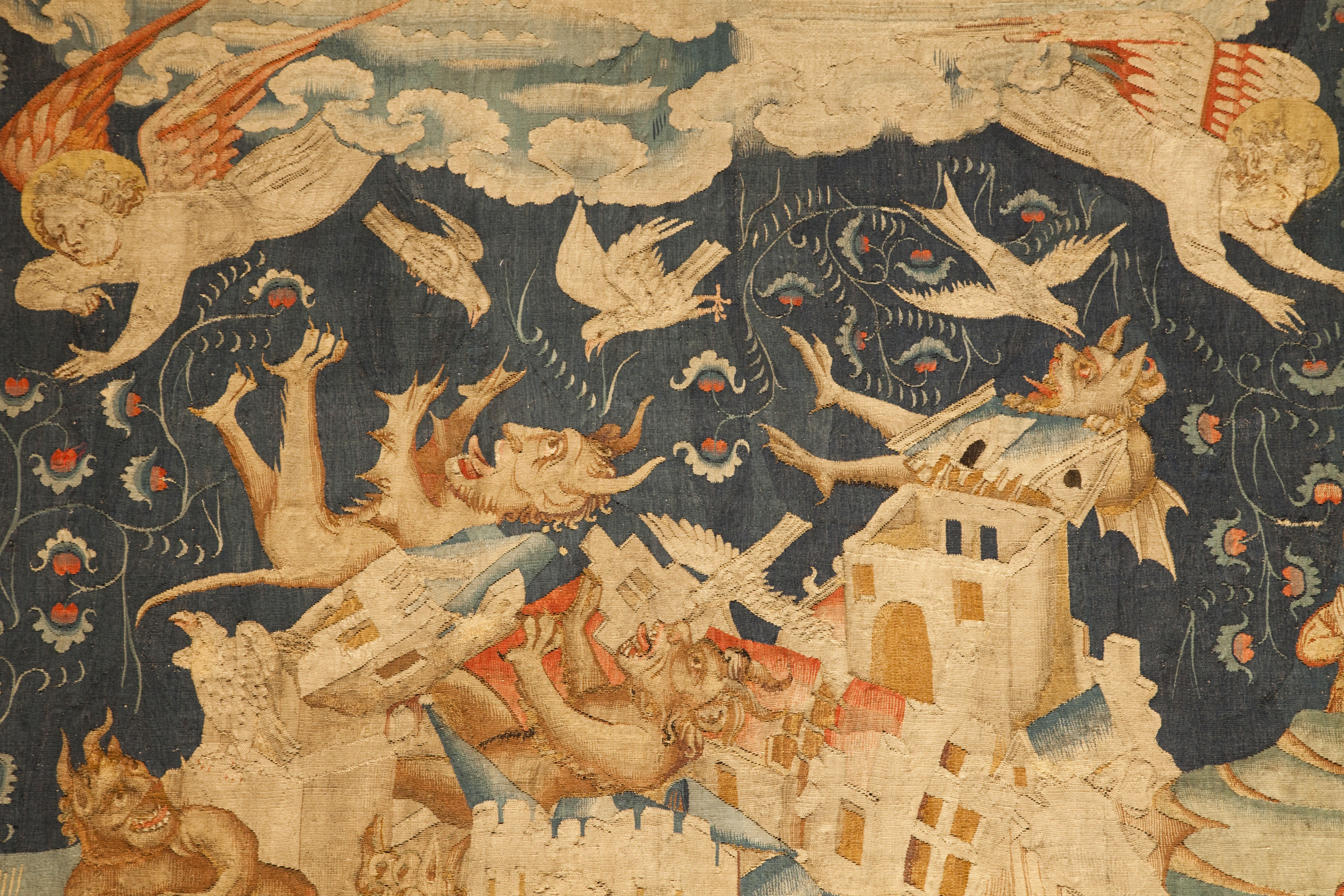 Сколько есть мифологий. The Fall of Babylon (Tapestry of the Apocalypse); Angers, France.