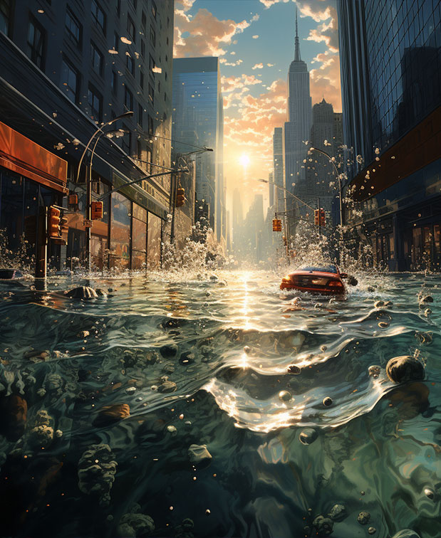 New York sous les eaux ? - les brèves du 25/01/2024 