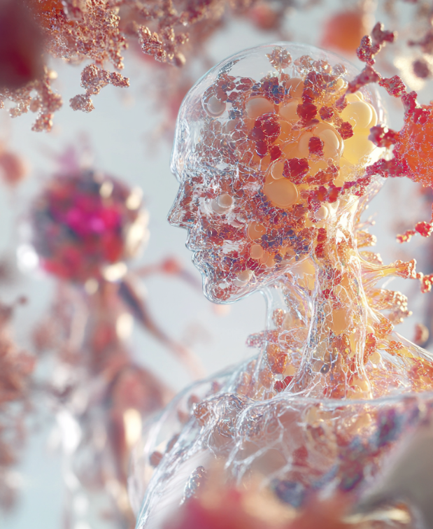L’harmonie entre les cellules dans un corps vivant