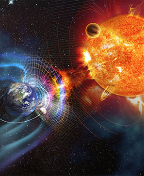 Super-éruptions solaires... Menace dans l’espace ?