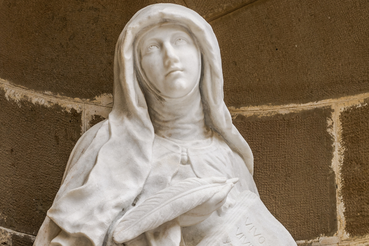  Sainte Thérèse d’Avila, statue, Espagne  